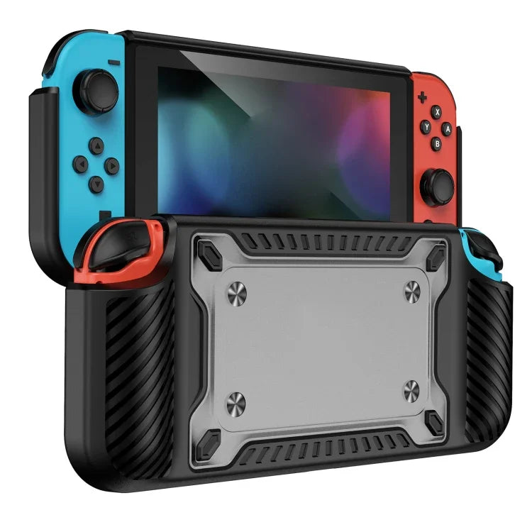 Tay cầm chơi game ốp bảo vệ TPU+PC cho Switch OLED