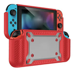 Tay cầm chơi game ốp bảo vệ TPU+PC cho Switch OLED