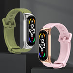 MIJOBS CS Metal Case + Silicone Watch Band, For Xiaomi Mi Band 7 / 7 NFC