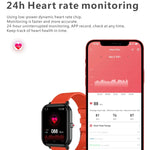 Đồng hồ thông minh Q9 Pro màn hình TFT HD 1.7 inch, Hỗ trợ theo dõi nhiệt độ cơ thể / Theo dõi nhịp tim