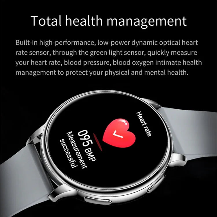 Đồng hồ thông minh Y33 màn hình màu TFT 1.32 inch, Hỗ trợ gọi Bluetooth / Theo dõi huyết áp