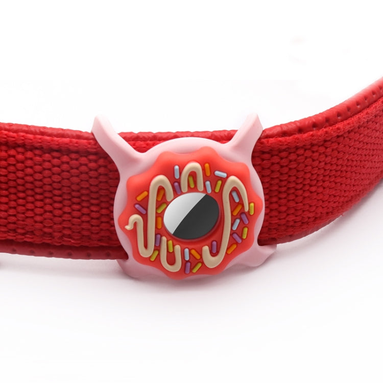 Vỏ Silicone Chống Trầy, Chống Sốc Hình Bánh Donut Cho Vòng Cổ Thú Cưng Dùng Cho AirTag Thế Hệ 2 / AirTag Thế Hệ 1, 1, 2