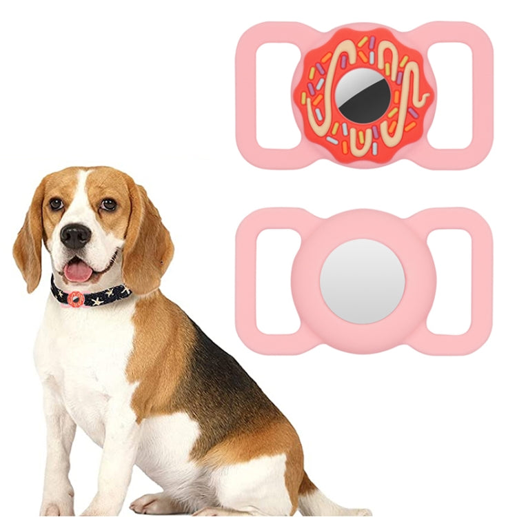Vỏ Silicone Chống Trầy, Chống Sốc Hình Bánh Donut Cho Vòng Cổ Thú Cưng Dùng Cho AirTag Thế Hệ 2 / AirTag Thế Hệ 1, 1, 2