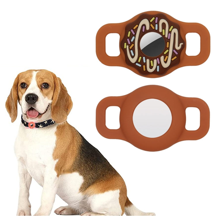 Vỏ Silicone Chống Trầy, Chống Sốc Hình Bánh Donut Cho Vòng Cổ Thú Cưng Dùng Cho AirTag Thế Hệ 2 / AirTag Thế Hệ 1, 1, 2