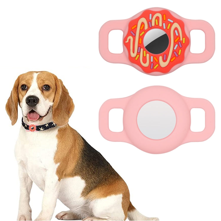Vỏ Silicone Chống Trầy, Chống Sốc Hình Bánh Donut Cho Vòng Cổ Thú Cưng Dùng Cho AirTag Thế Hệ 2 / AirTag Thế Hệ 1, 1, 2