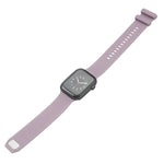 Dây đồng hồ silicone khóa vuông cho Apple Watch Series, 7 41mm / 6&SE&5&4 40mm / 3&2&1 38mm, 7 45mm / 6&SE&5&4 44mm / 3&2&1 42mm