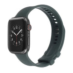 Dây đồng hồ silicone khóa vuông cho Apple Watch Series, 7 41mm / 6&SE&5&4 40mm / 3&2&1 38mm, 7 45mm / 6&SE&5&4 44mm / 3&2&1 42mm