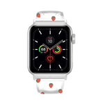Dây đồng hồ trong suốt khóa vuông cho Apple Watch Series, 7 41mm / 6&SE&5&4 40mm / 3&2&1 38mm, 7 45mm / 6&SE&5&4 44mm / 3&2&1 42mm