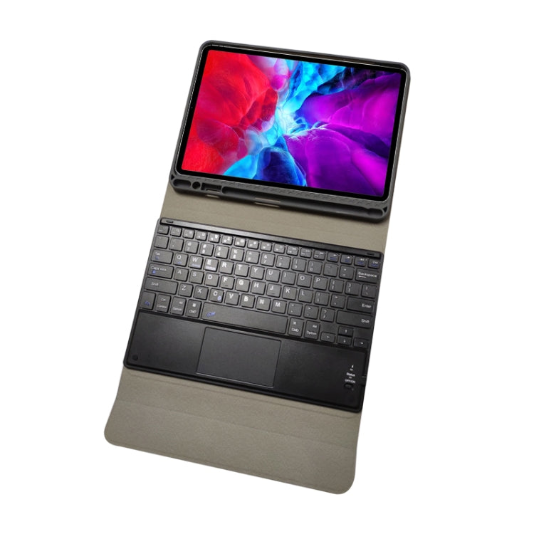 Bao da bàn phím Bluetooth cảm ứng TPU tháo rời xoay ngang cho iPad Pro 11 2020 / 2018 có giá đỡ & khe đựng bút, RK11C