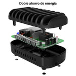 Trạm sạc USB ORICO DUK-10P-DX 120W 5V 2.4A 10 cổng, phích cắm AU, phích cắm EU, phích cắm US, phích cắm UK