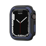 Vỏ đồng hồ hai màu tháo rời cho Apple Watch Series, 7 41mm / 6&SE&5&4 40mm, 7 45mm / 6&SE&5&4 44mm