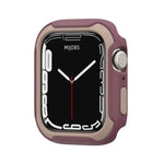 Vỏ đồng hồ hai màu tháo rời cho Apple Watch Series, 7 41mm / 6&SE&5&4 40mm, 7 45mm / 6&SE&5&4 44mm