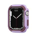 Vỏ đồng hồ hai màu tháo rời cho Apple Watch Series, 7 41mm / 6&SE&5&4 40mm, 7 45mm / 6&SE&5&4 44mm