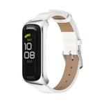 Dây đồng hồ da microfiber vỏ kim loại MIJOBS, Dành cho Samsung Galaxy Fit 2