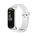 Dây đồng hồ silicone vỏ kim loại MIJOBS, Dành cho Samsung Galaxy Fit 2