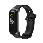 Dây đồng hồ silicone vỏ kim loại MIJOBS, Dành cho Samsung Galaxy Fit 2
