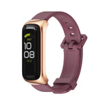 Dây đồng hồ silicone vỏ kim loại MIJOBS, Dành cho Samsung Galaxy Fit 2