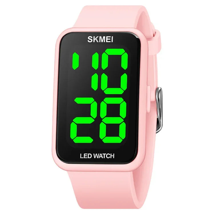 Đồng hồ điện tử LED chống nước SKMEI 1873 dây PU