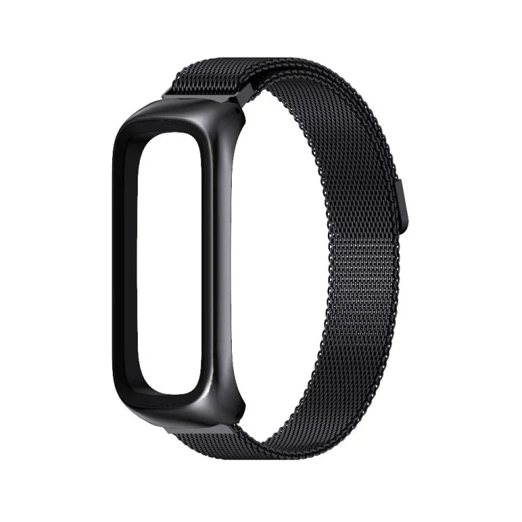 Dây đồng hồ thép không gỉ nam châm Milan MIJOBS, Dành cho Samsung Galaxy Fit 2