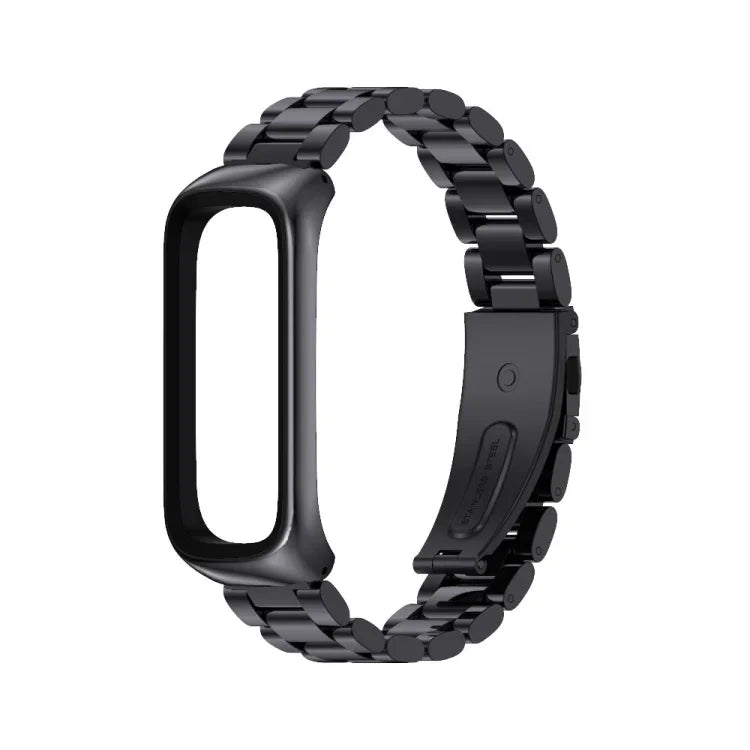 Dây đồng hồ thép không gỉ ba hạt MIJOBS, Dành cho Samsung Galaxy Fit 2