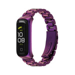 Dây đồng hồ thép không gỉ ba hạt MIJOBS, Dành cho Samsung Galaxy Fit 2