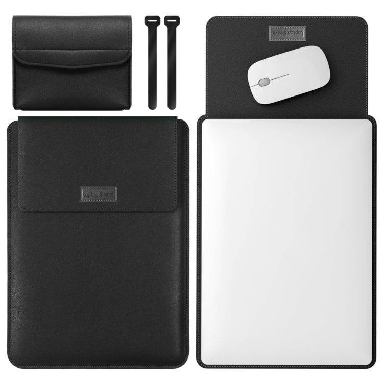 Túi máy tính da nhẹ và tiện lợi 4 trong 1, kích thước 11/12 inch, 13/14 inch, 15.4/15.6/16.1 inch