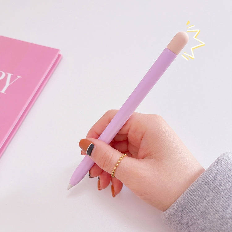 Ốp bảo vệ silicone màu tương phản, cho Apple Pencil 2