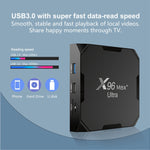 Hộp TV thông minh H96 Max+ Ultra 4GB+32GB Amlogic S905X4 8K Android 11.0, 4GB+32GB, phích cắm UK, 4GB+32GB, phích cắm US, 4GB+32GB, phích cắm EU, 4GB+32GB, phích cắm AU