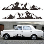 2 PCS/Set D-750 Mountain Pattern Car Modified Decorative Sticker, D-750