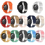Dây đồng hồ silicone liền khối, Dành cho Samsung Galaxy Watch4 Classic 46mm