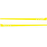 2 PCS/Set D-854 Stripe Pattern Car Modified Decorative Sticker, D-854