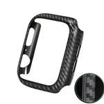 Vỏ đồng hồ khung sợi carbon PC, cho Apple Watch Series 9 / 8 / 7 41mm, cho Apple Watch Series 9 / 8 / 7 45mm