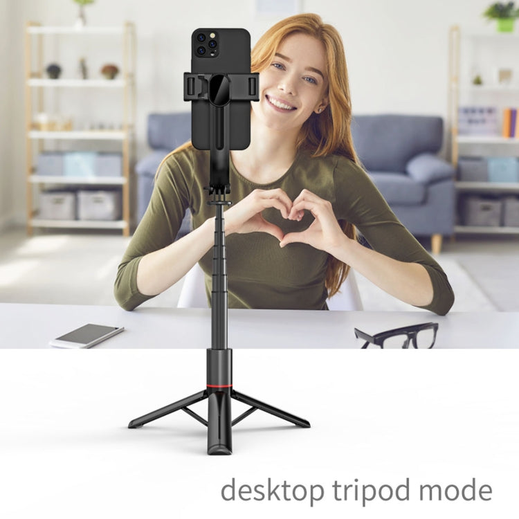 Giá đỡ điện thoại kiêm chân máy gậy tự sướng Bluetooth điều khiển từ xa L12, L12