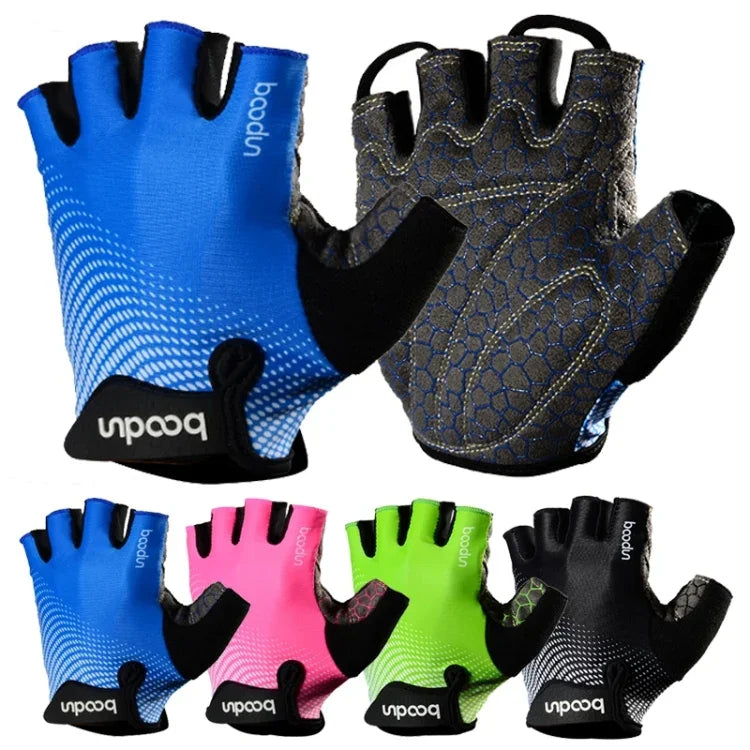 Găng tay thể thao BOODUN 1096 bằng silicone chống trượt, chống mài mòn, thoáng khí, S, M, XL