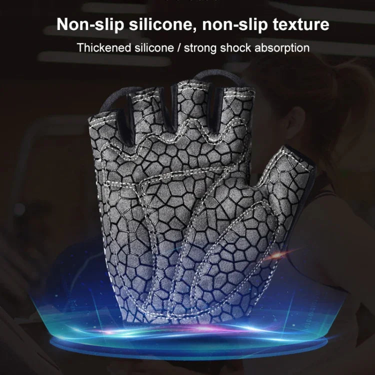 Găng tay thể thao BOODUN 1096 bằng silicone chống trượt, chống mài mòn, thoáng khí, S, M, XL