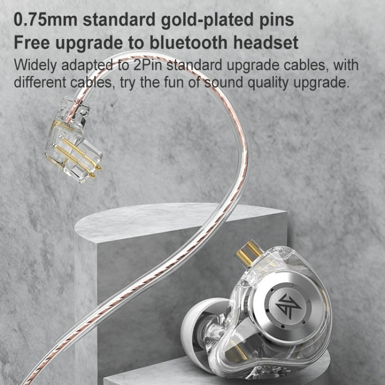 Tai nghe thể thao in-ear HiFi động KZ-EDX PRO, có micro, không có micro