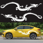 2 PCS/Set D-965 Dragon Pattern Car Modified Decorative Sticker, D-965