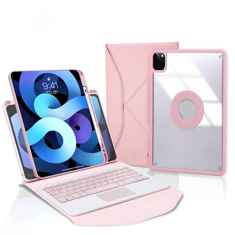 Bao da bàn phím Bluetooth có khe cắm bút và bàn di chuột Z11B-A, dành cho iPad Pro 11 2021/2020/2018, dành cho iPad Air 11 2025 / 2024 / Air 5 / Air 4, dành cho iPad 10.2 2021/2020/2019