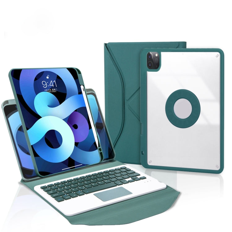 Bao da bàn phím Bluetooth có khe cắm bút và bàn di chuột Z11B-A, dành cho iPad Pro 11 2021/2020/2018, dành cho iPad Air 11 2025 / 2024 / Air 5 / Air 4, dành cho iPad 10.2 2021/2020/2019