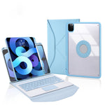 Bao da bàn phím Bluetooth có khe cắm bút và bàn di chuột Z11B-A, dành cho iPad Pro 11 2021/2020/2018, dành cho iPad Air 11 2025 / 2024 / Air 5 / Air 4, dành cho iPad 10.2 2021/2020/2019