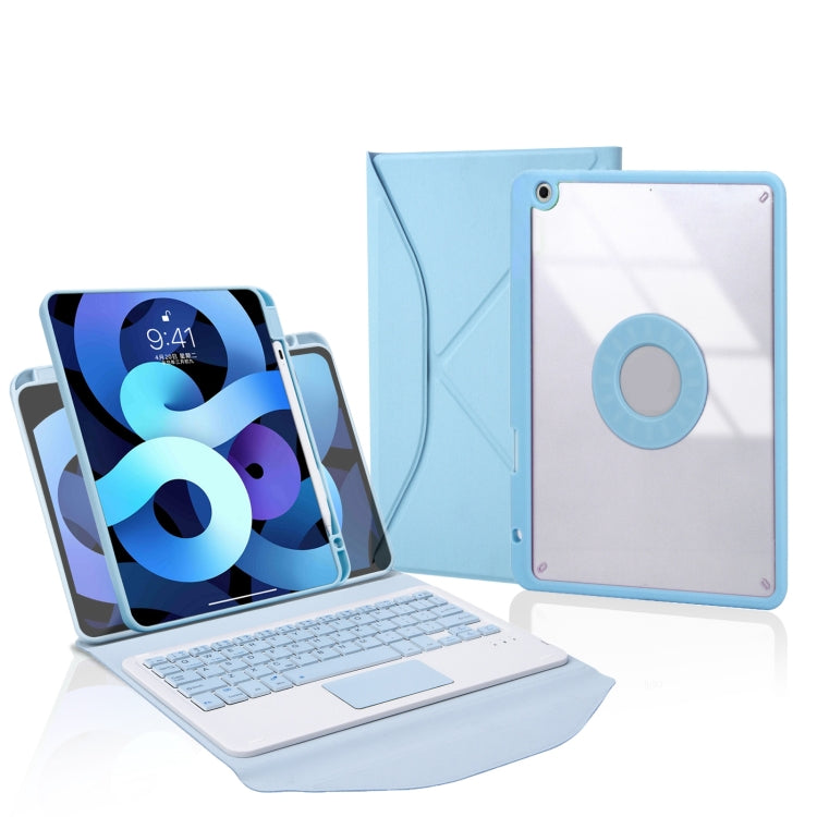 Bao da bàn phím Bluetooth có khe cắm bút và bàn di chuột Z11B-A, dành cho iPad Pro 11 2021/2020/2018, dành cho iPad Air 11 2025 / 2024 / Air 5 / Air 4, dành cho iPad 10.2 2021/2020/2019