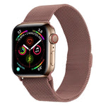 Dây đồng hồ thép không gỉ Milanese cho Apple Watch Series, 7 45mm / 6&SE&5&4 44mm / 3&2&1 42mm, 7 41mm / 6&SE&5&4 40mm / 3&2&1 38mm