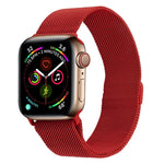 Dây đồng hồ thép không gỉ Milanese cho Apple Watch Series, 7 45mm / 6&SE&5&4 44mm / 3&2&1 42mm, 7 41mm / 6&SE&5&4 40mm / 3&2&1 38mm