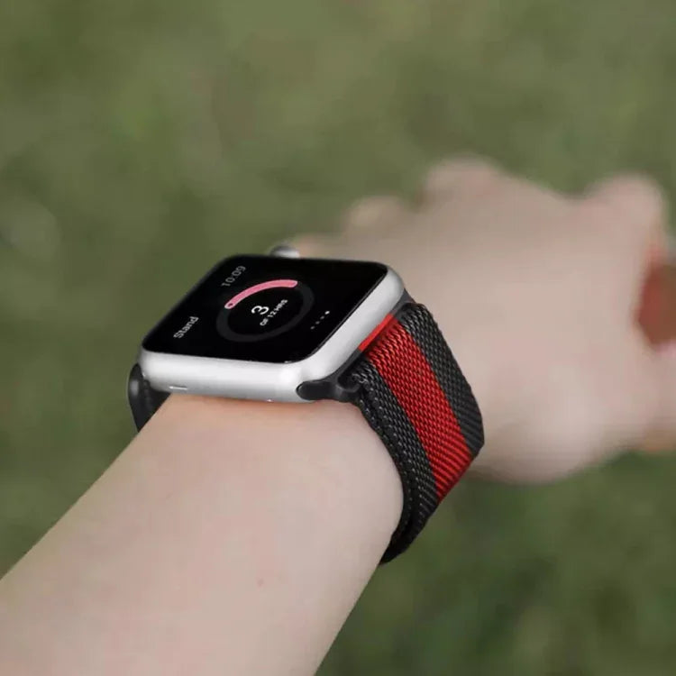 Dây đồng hồ thép không gỉ Milanese cho Apple Watch Series, 7 45mm / 6&SE&5&4 44mm / 3&2&1 42mm, 7 41mm / 6&SE&5&4 40mm / 3&2&1 38mm