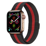 Dây đồng hồ thép không gỉ Milanese cho Apple Watch Series, 7 45mm / 6&SE&5&4 44mm / 3&2&1 42mm, 7 41mm / 6&SE&5&4 40mm / 3&2&1 38mm