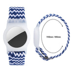 Dây Đeo Cổ Tay Dệt Nylon Định Vị Chống Mất Vỏ TPU Bảo Vệ Cho AirTag Thế Hệ 2 / AirTag Thế Hệ 1