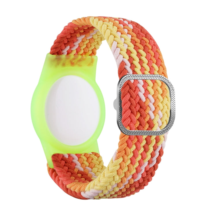Dây Đeo Cổ Tay Dệt Nylon Định Vị Chống Mất Vỏ TPU Bảo Vệ Cho AirTag Thế Hệ 2 / AirTag Thế Hệ 1