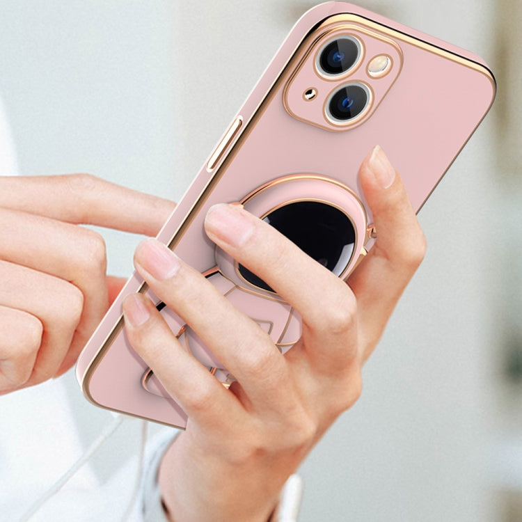 Plating Astronaut Holder Phone Case, For iPhone 11