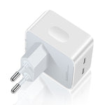 Sạc đôi PD 50W USB-C / Type-C, phích cắm PD 50W EU, phích cắm PD 50W US