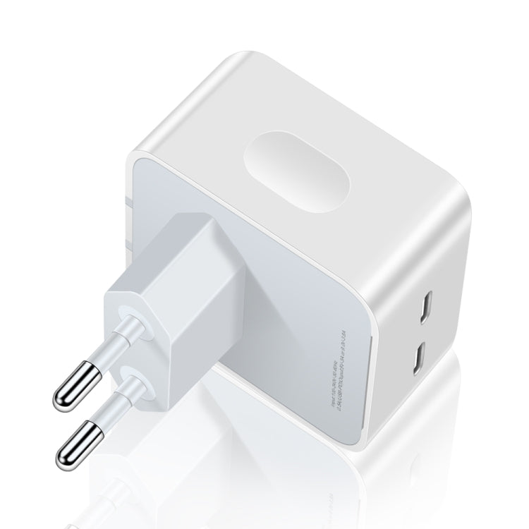 Sạc đôi PD 50W USB-C / Type-C, phích cắm PD 50W EU, phích cắm PD 50W US
